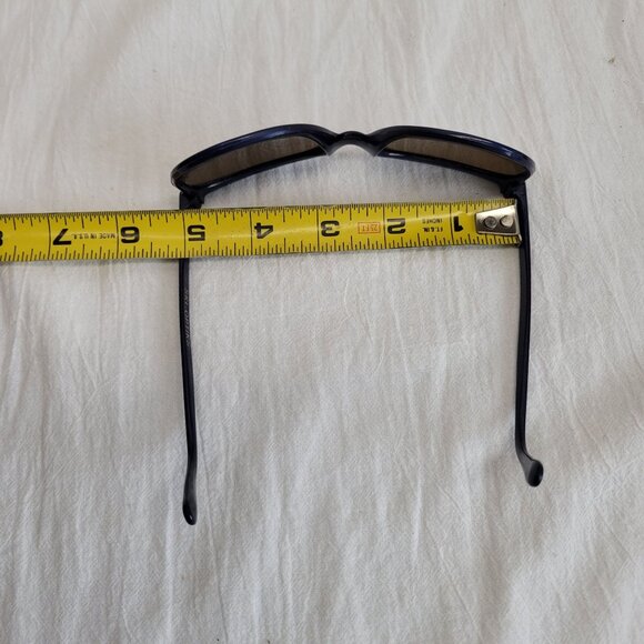 Vintage SKI OPTICS JAPAN Blue Retro Mirror 80\'s Ski Sport Sunglasses SMALL! main image 7